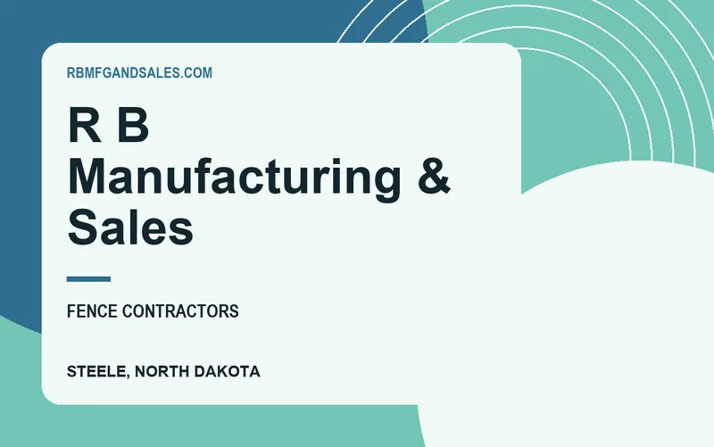 R B Manufacturing & Sales in Steele, North Dakota