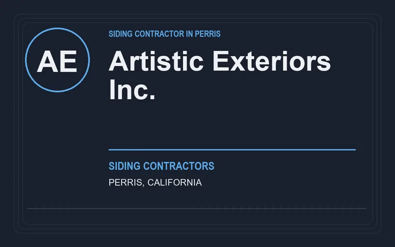 Artistic Exteriors Inc. in Perris, California