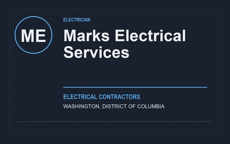 Marks Electrical Services in Washington, District of Columbia