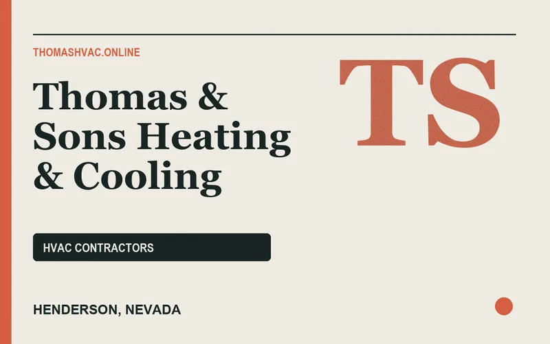 Thomas & Sons Heating & Cooling in Henderson, Nevada