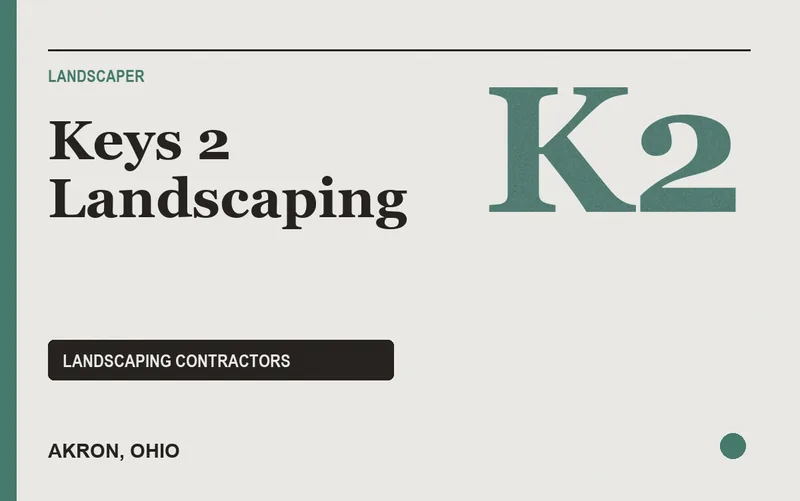 Keys 2 Landscaping in Akron, Ohio