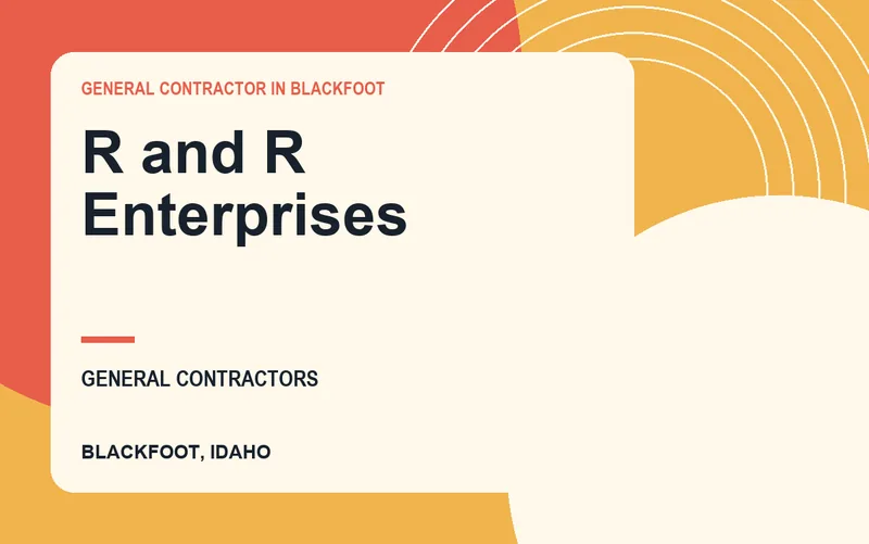 R and R Enterprises in Blackfoot, Idaho
