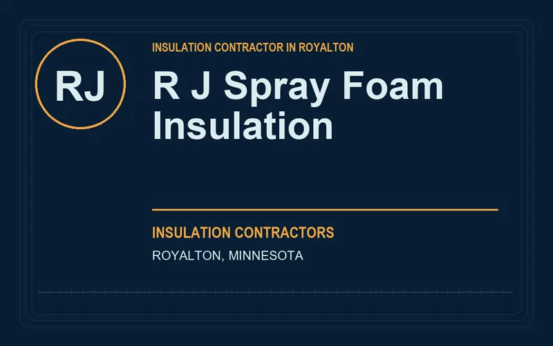 R J Spray Foam Insulation in Royalton, Minnesota