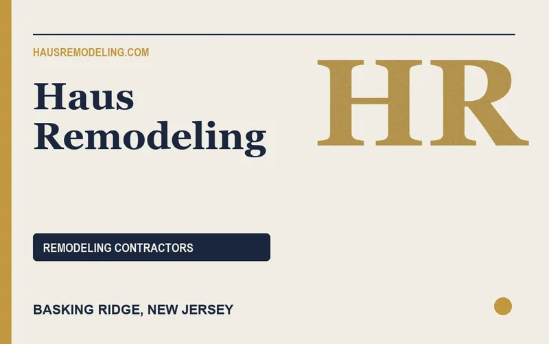Haus Remodeling in Basking Ridge, New Jersey