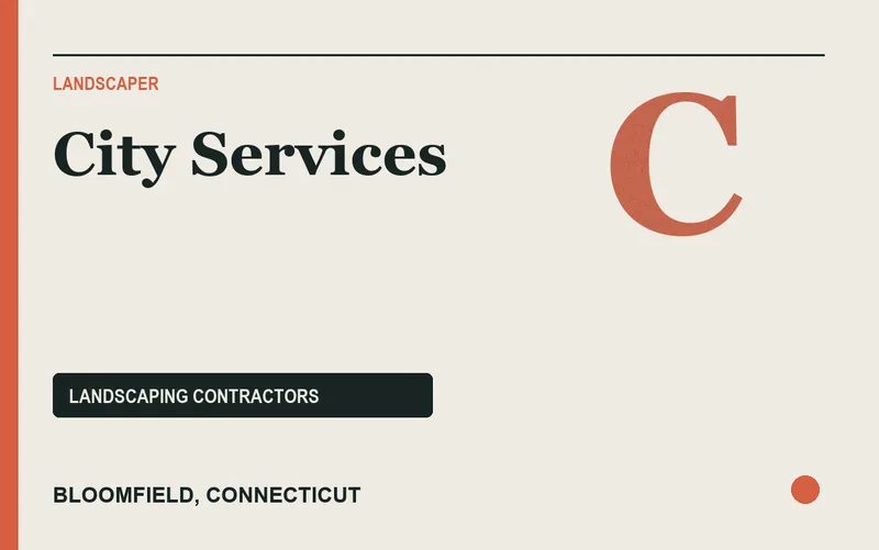 City Services in Bloomfield, Connecticut