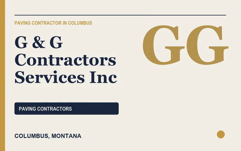 G & G Contractors Services Inc in Columbus, Montana