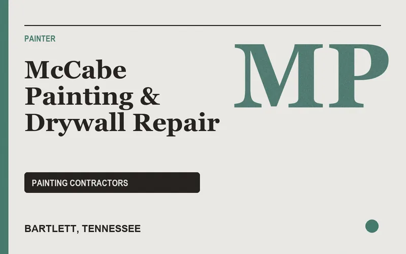 McCabe Painting & Drywall Repair in Bartlett, Tennessee