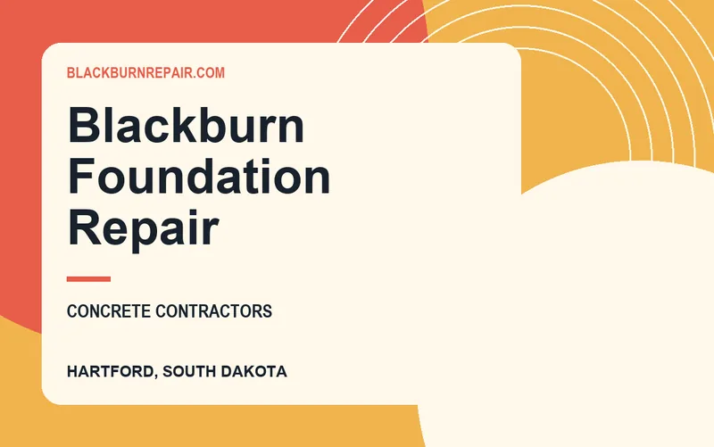 Blackburn Foundation Repair in Hartford, South Dakota