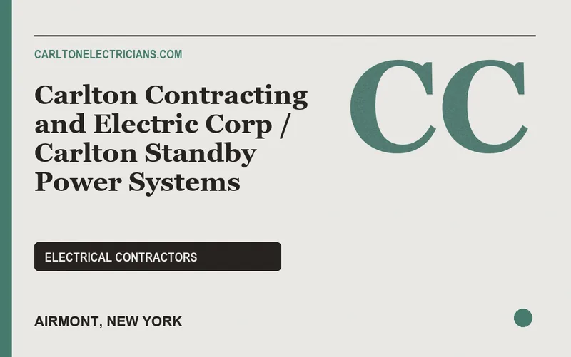 Carlton Contracting and Electric Corp / Carlton Standby Power Systems in Airmont, New York