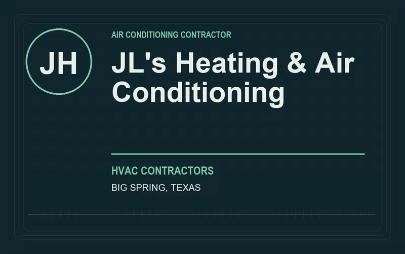JL's Heating & Air Conditioning in Big Spring, Texas