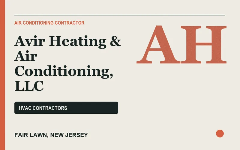 Avir Heating & Air Conditioning, LLC in Fair Lawn, New Jersey