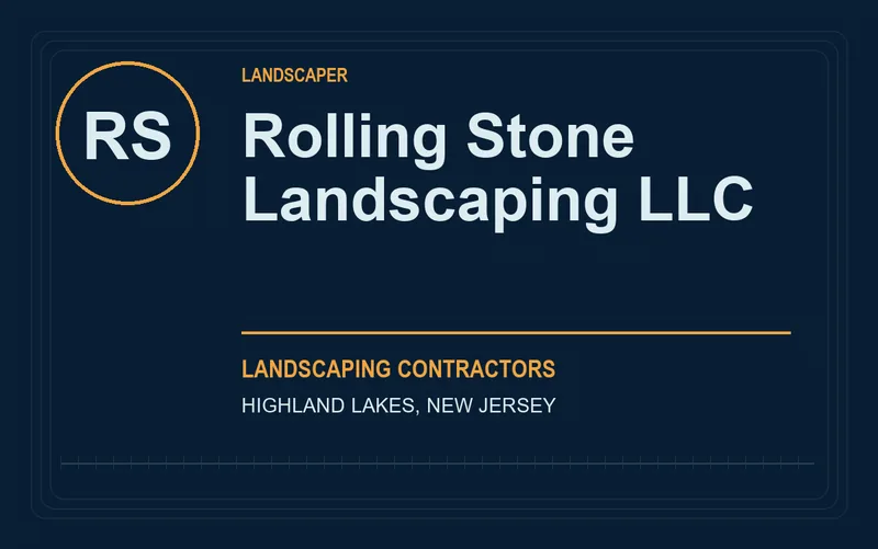 Rolling Stone Landscaping LLC in Highland Lakes, New Jersey