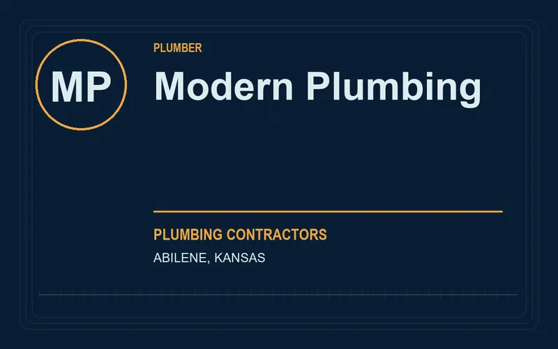 Modern Plumbing in Abilene, Kansas