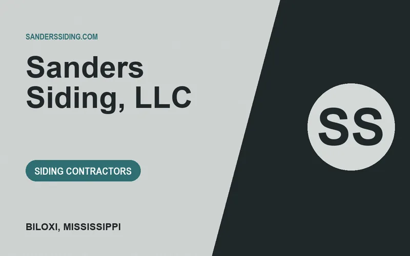Sanders Siding, LLC in Biloxi, Mississippi