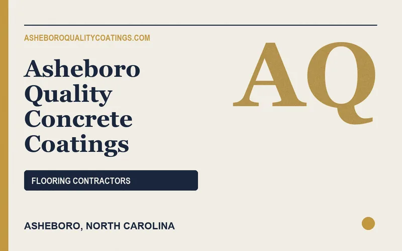 Asheboro Quality Concrete Coatings in Asheboro, North Carolina