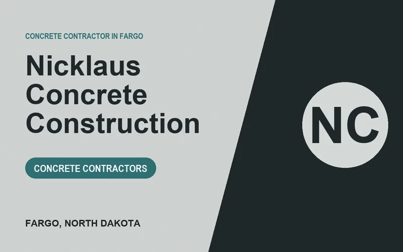 Nicklaus Concrete Construction in Fargo, North Dakota