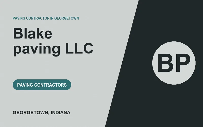 Blake paving LLC in Georgetown, Indiana