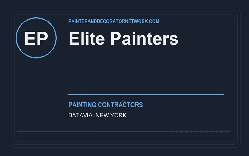 Elite Painters in Batavia, New York