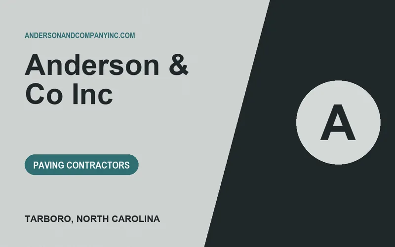 Anderson & Co Inc in Tarboro, North Carolina