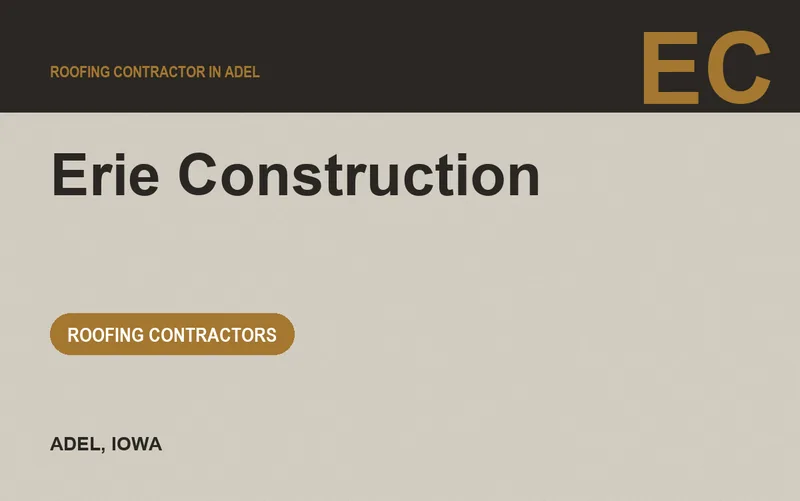 Erie Construction in Adel, Iowa