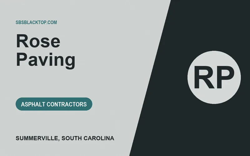 Rose Paving in Summerville, South Carolina