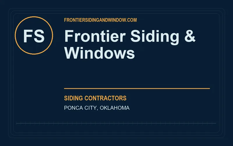 Frontier Siding & Windows in Ponca City, Oklahoma