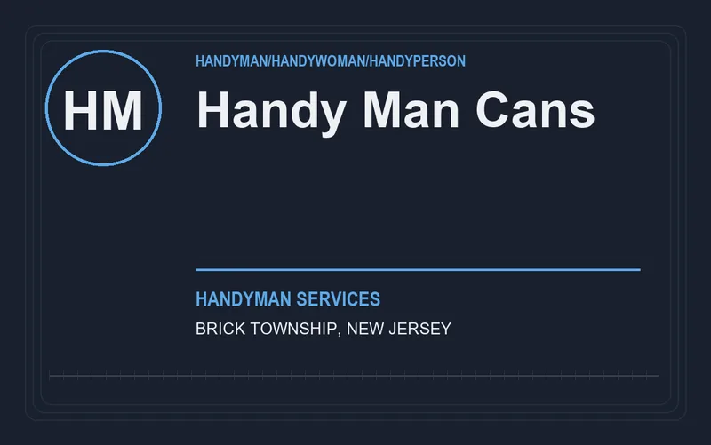 Handy Man Cans in Brick Township, New Jersey