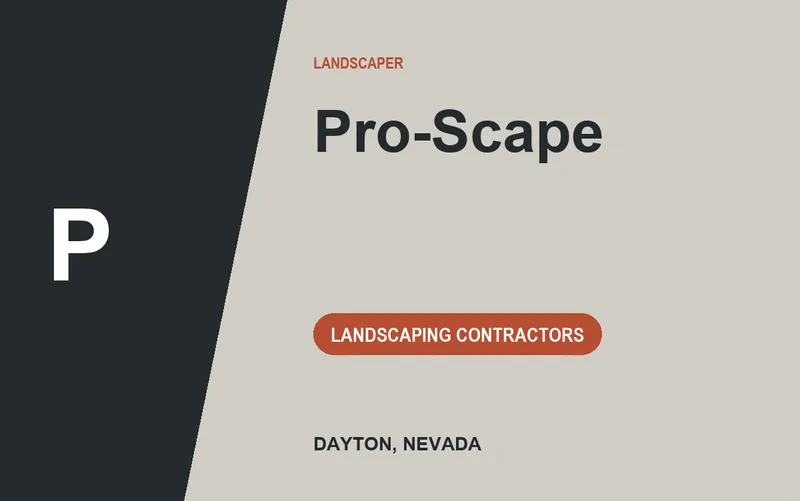 Pro-Scape in Dayton, Nevada