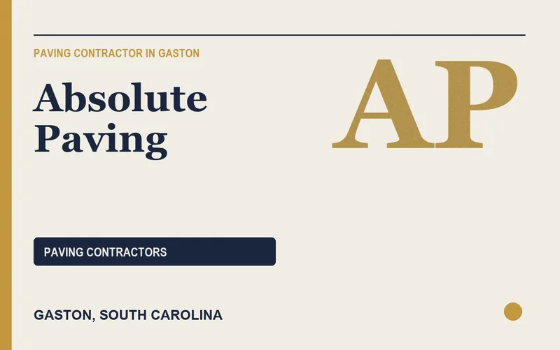 Absolute Paving in Gaston, South Carolina