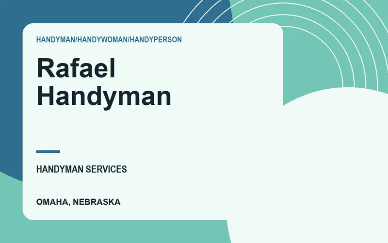 Rafael Handyman in Omaha, Nebraska