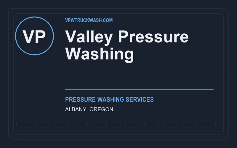 Valley Pressure Washing in Albany, Oregon