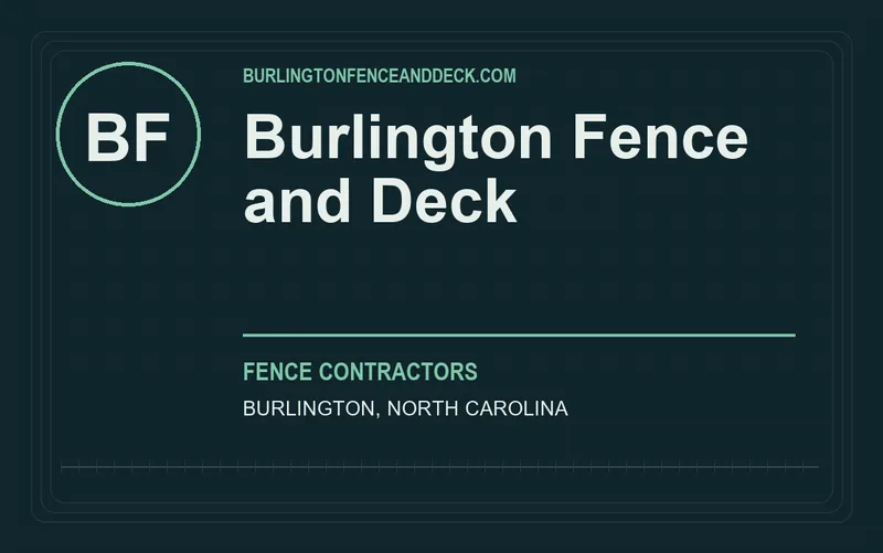 Burlington Fence and Deck in Burlington, North Carolina