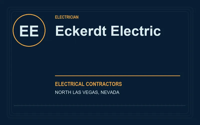 Eckerdt Electric in North Las Vegas, Nevada