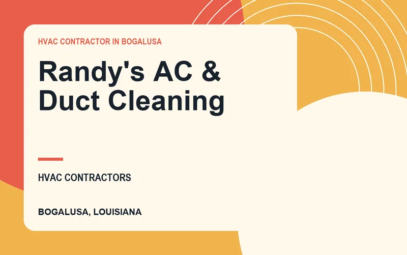 Randy's AC & Duct Cleaning in Bogalusa, Louisiana