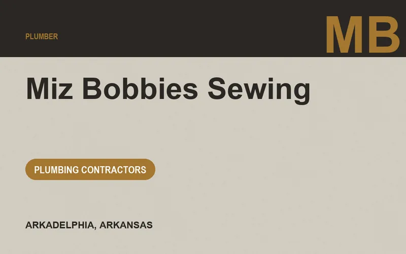Miz Bobbies Sewing in Arkadelphia, Arkansas