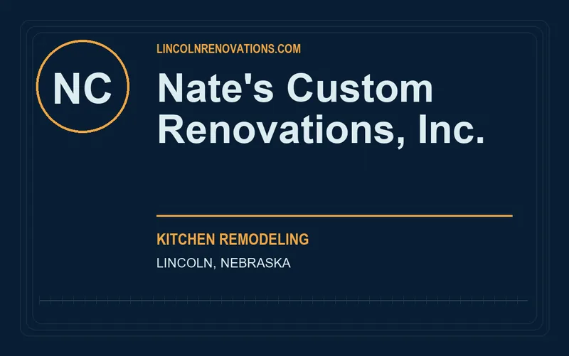 Nate's Custom Renovations, Inc. in Lincoln, Nebraska