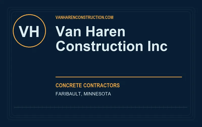 Van Haren Construction Inc in Faribault, Minnesota