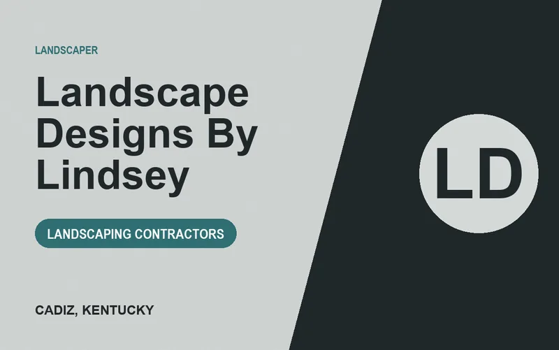Landscape Designs By Lindsey in Cadiz, Kentucky