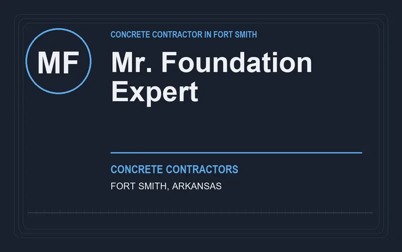 Mr. Foundation Expert in Fort Smith, Arkansas