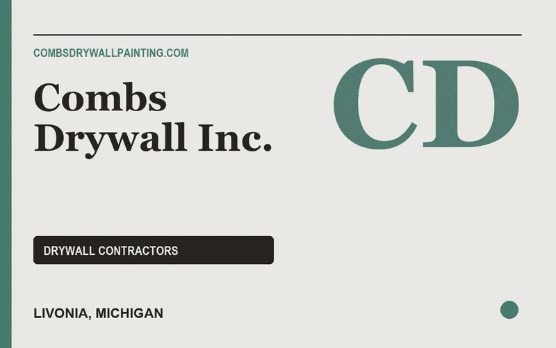 Combs Drywall Inc. in Livonia, Michigan