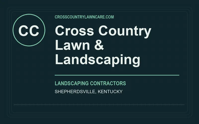 Cross Country Lawn & Landscaping in Shepherdsville, Kentucky