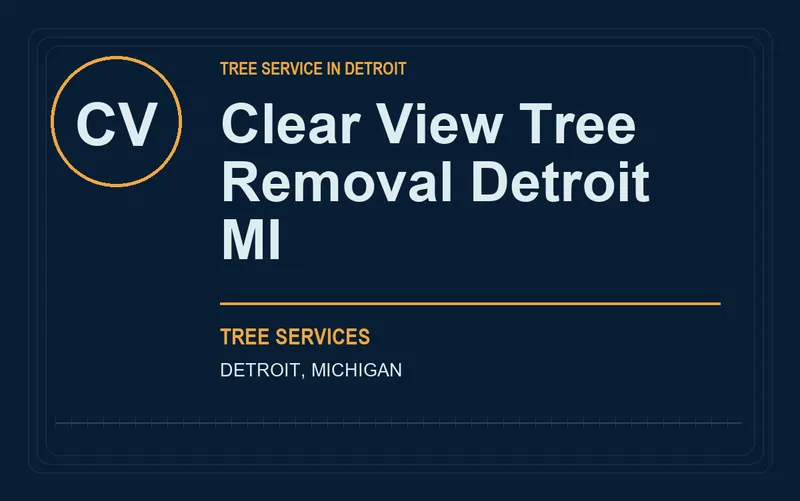 Clear View Tree Removal Detroit MI in Detroit, Michigan