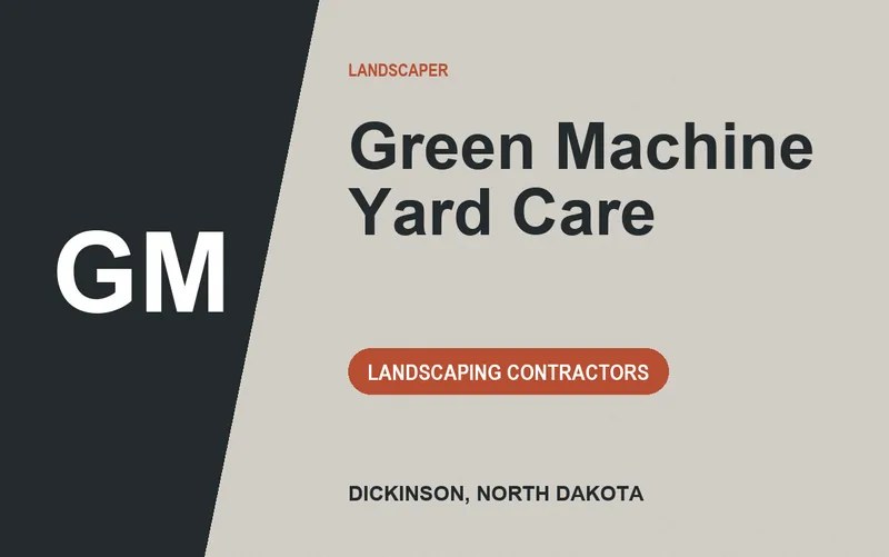 Green Machine Yard Care in Dickinson, North Dakota