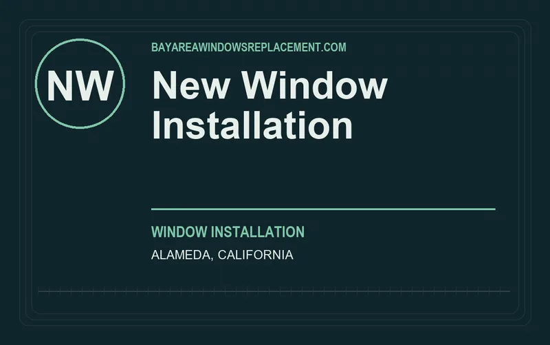New Window Installation in Alameda, California