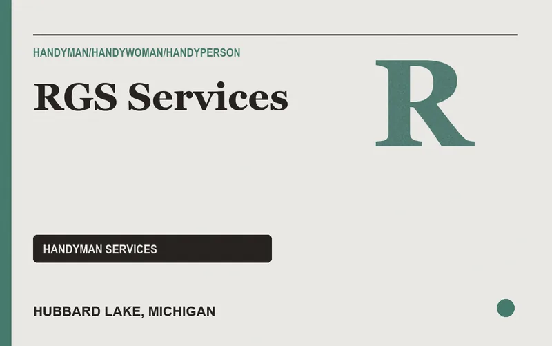 RGS Services in Hubbard Lake, Michigan