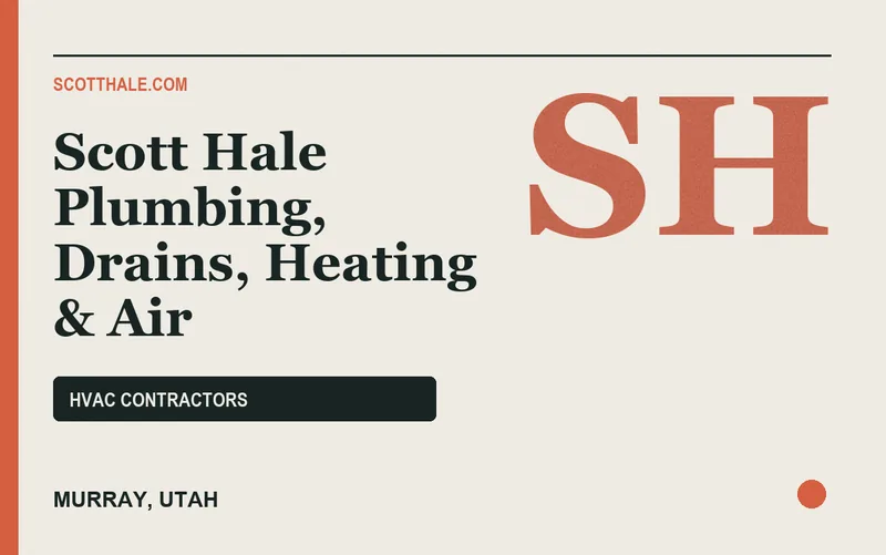 Scott Hale Plumbing, Drains, Heating & Air in Murray, Utah
