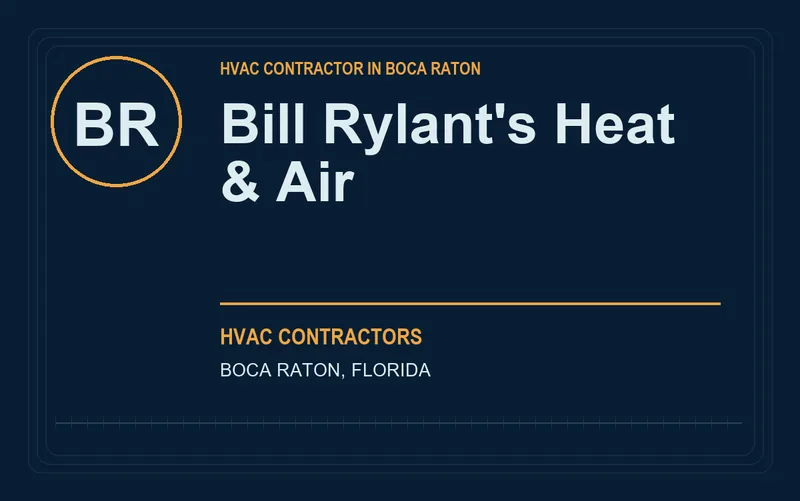 Bill Rylant's Heat & Air in Boca Raton, Florida