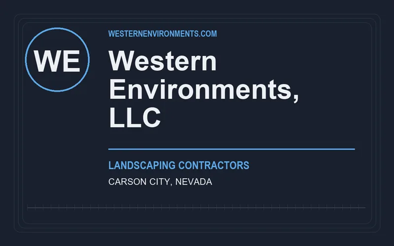 Western Environments, LLC in Carson City, Nevada