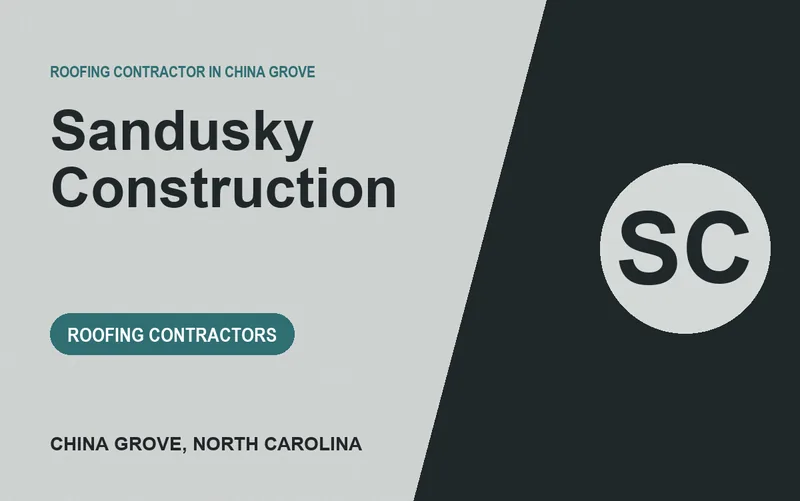 Sandusky Construction in China Grove, North Carolina
