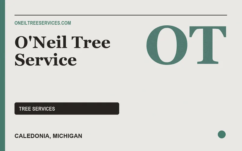 O'Neil Tree Service in Caledonia, Michigan